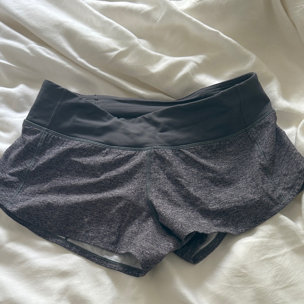 lululemon athletica Charcoal Women's Athletic Shorts